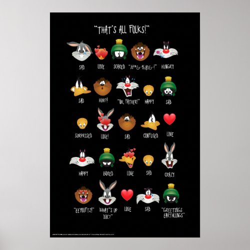 LOONEY TUNESâ Emoji Chart