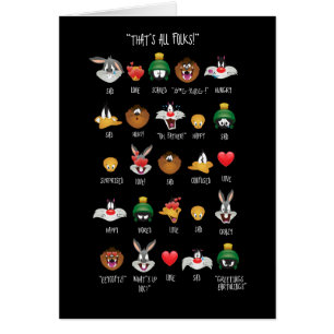 LOONEY TUNES™ Emoji Chart Cards