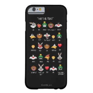 LOONEY TUNES™ Emoji Chart Barely There iPhone 6 Case