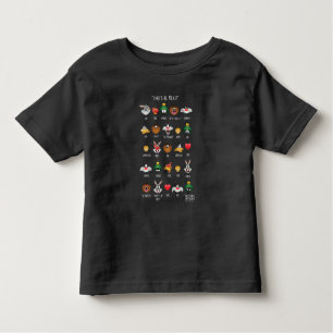LOONEY TUNES™ Emoji Chart Toddler T-shirt