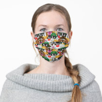 LOONEY TUNES™ Emoji Pattern Adult Cloth Face Mask