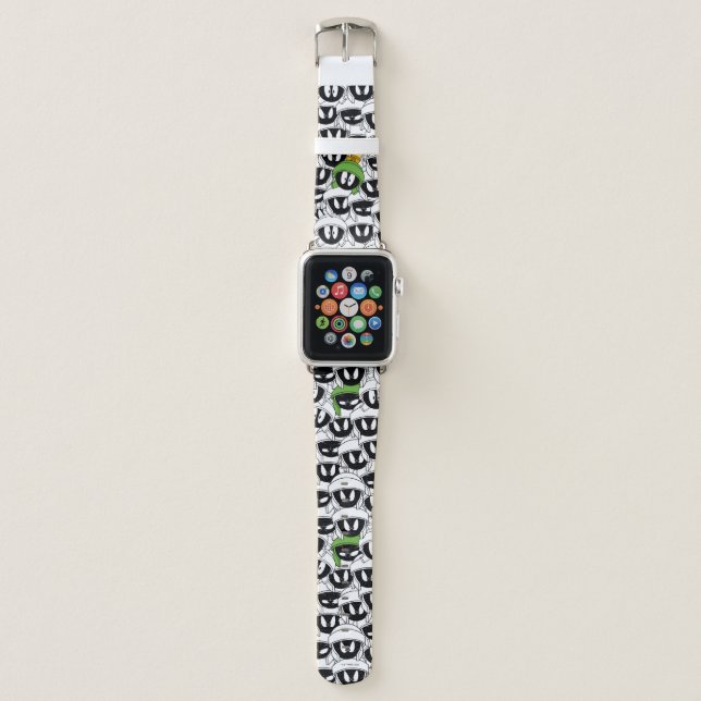 LOONEY TUNES™ Emoji Pattern Apple Watch Band (Front)