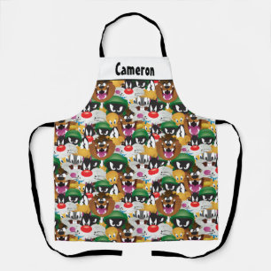 LOONEY TUNES™ Emoji Pattern Apron