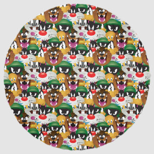 LOONEY TUNES™ Emoji Pattern Beach Towel