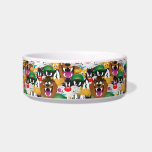 LOONEY TUNES™ Emoji Pattern Bowl<br><div class="desc">Check out this LOONEY TUNES™ emoticon pattern featuring the emojis of BUGS BUNNY™,  TWEETY™,  MARVIN THE MARTIAN™,  TAZ™,  SYLVESTER™,  and DAFFY DUCK™!</div>
