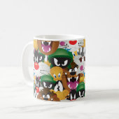 LOONEY TUNES™ Emoji Pattern Coffee Mug (Front Left)