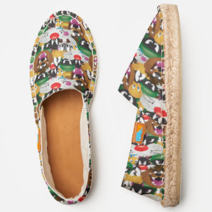 LOONEY TUNES™ Emoji Pattern Espadrilles