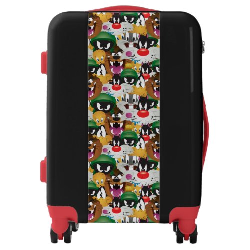 LOONEY TUNES Emoji Pattern Luggage