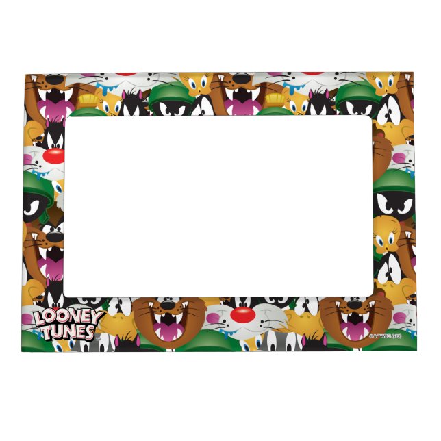 LOONEY TUNES™ Emoji Pattern Magnetic Frame (Front)