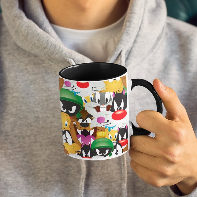 LOONEY TUNES™ Emoji Pattern Mug (Creator Uploaded)