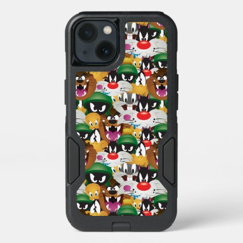 LOONEY TUNES Emoji Pattern iPhone 13 Case