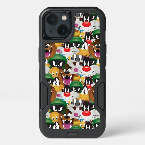 LOONEY TUNES Emoji Pattern iPhone 13 Case