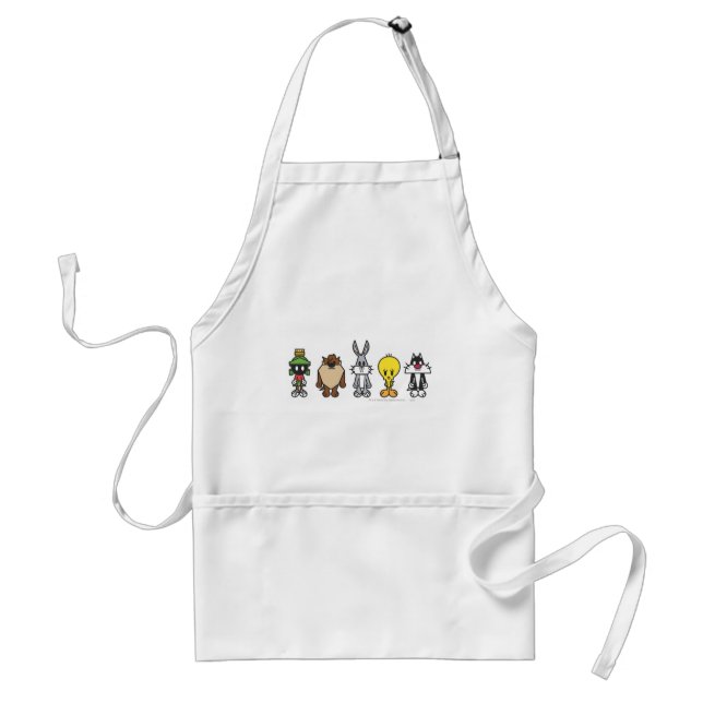 LOONEY TUNES™ Group Photo Op Adult Apron (Front)