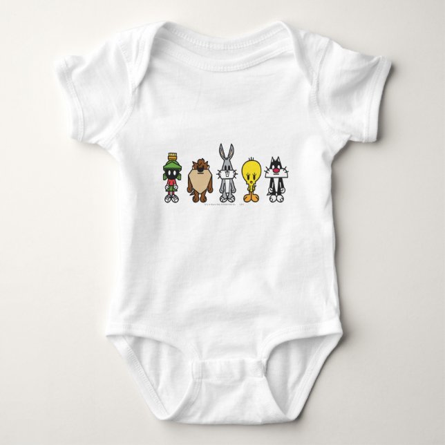LOONEY TUNES™ Group Photo Op Baby Bodysuit (Front)