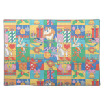 LOONEY TUNES™ | Happy Holidays Christmas Pattern Cloth Placemat