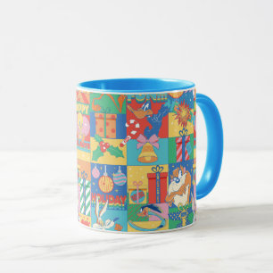 LOONEY TUNES™   Happy Holidays Christmas Pattern Mug