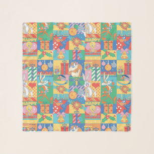 LOONEY TUNES™   Happy Holidays Christmas Pattern Scarf