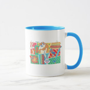 LOONEY TUNES™   Happy Holidays Pattern Mug