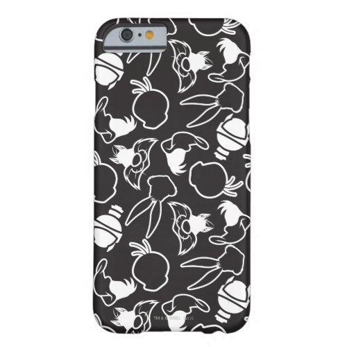 LOONEY TUNES Head Outlines Pattern Barely There iPhone 6 Case