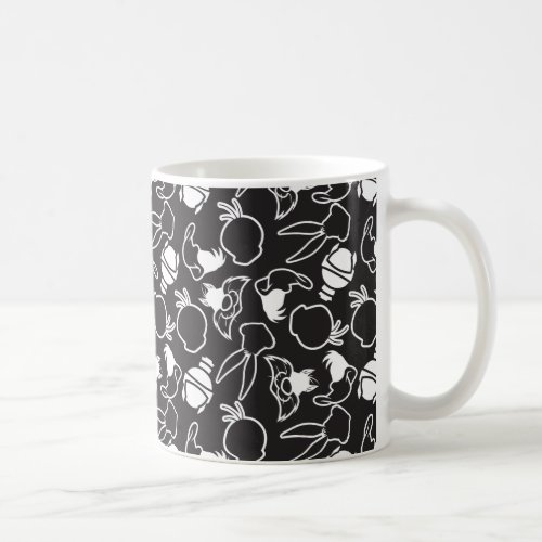 LOONEY TUNES Head Outlines Pattern Coffee Mug