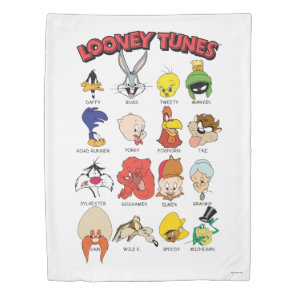 LOONEY TUNES™ Headshots Duvet Cover