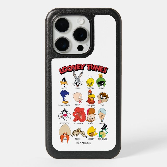 LOONEY TUNES™ Headshots iPhone 15 Pro Case (Back)