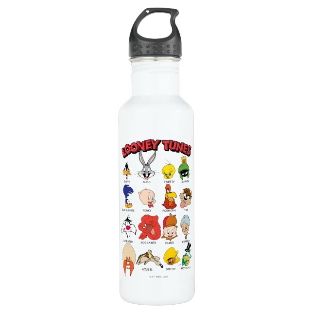 LOONEY TUNES™ Headshots Stainless Steel Water Bottle (Front)