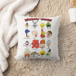 LOONEY TUNES™ Headshots Throw Pillow