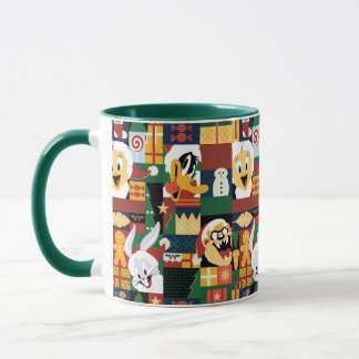 LOONEY TUNES™Holiday Block Pattern Mug