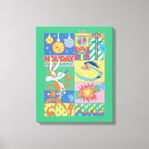 LOONEY TUNES™   Holiday Fun Canvas Print