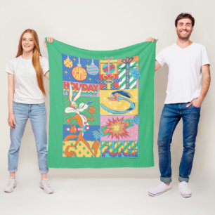 LOONEY TUNES™ Holiday Fun Fleece Blanket