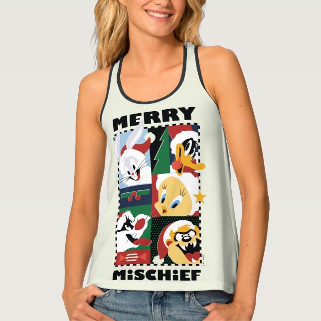 LOONEY TUNES™ Holiday Merry Mischief Tank Top (Front)