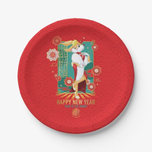LOONEY TUNES  Lola Year of the Rabbit Paper Plates