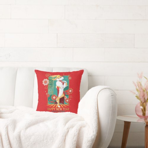 LOONEY TUNES  Lola Year of the Rabbit Throw Pillow