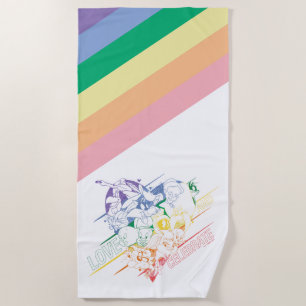 LOONEY TUNES™ - Love and Celebrate Beach Towel