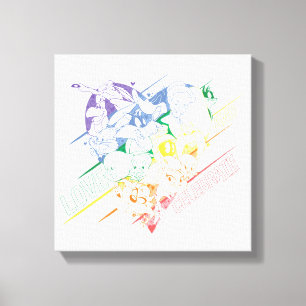 LOONEY TUNES™ - Love and Celebrate Canvas Print