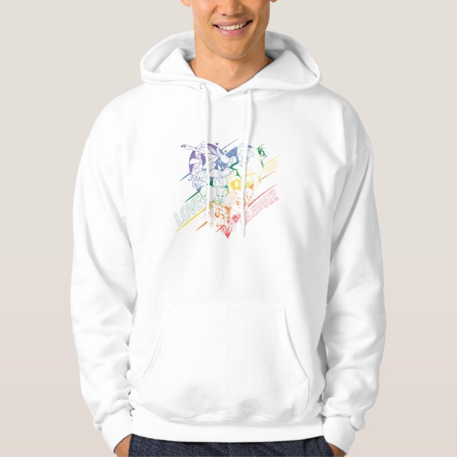 LOONEY TUNES™ - Love and Celebrate Hoodie (Front)