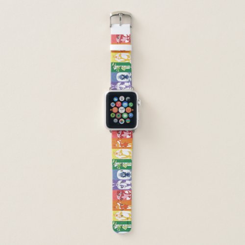 LOONEY TUNES _ Love Comes In All Colors Apple Watch Band