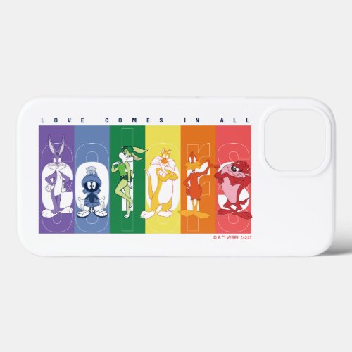 LOONEY TUNES _ Love Comes In All Colors iPhone 13 Case