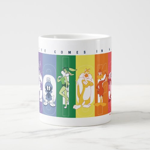 LOONEY TUNES _ Love Comes In All Colors Giant Coffee Mug