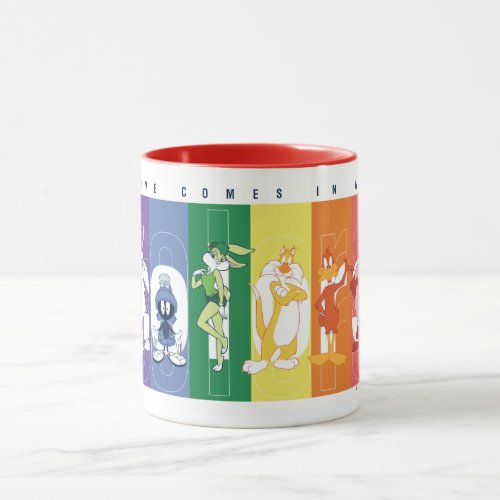 LOONEY TUNES _ Love Comes In All Colors Mug