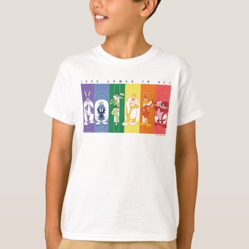 LOONEY TUNES _ Love Comes In All Colors T_Shirt