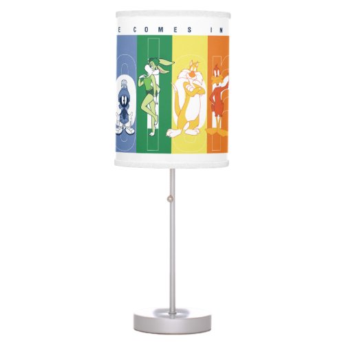 LOONEY TUNES _ Love Comes In All Colors Table Lamp