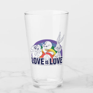 LOONEY TUNES™ - Love Is Love Glass