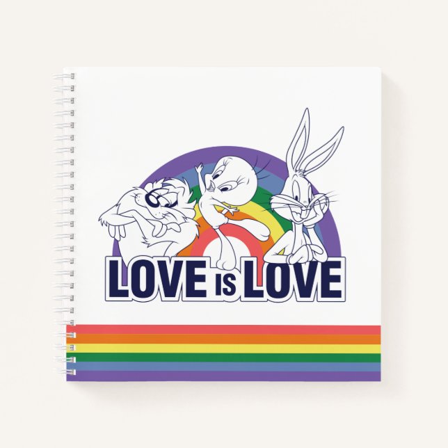 LOONEY TUNES™ - Love Is Love Notebook (Front)