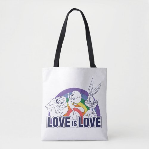 LOONEY TUNES _ Love Is Love Tote Bag