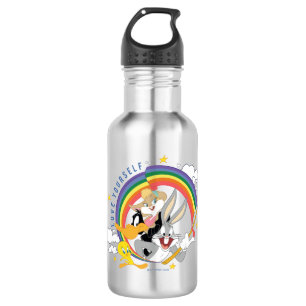 LOONEY TUNES™ - Love Yourself Pride Badge Stainless Steel Water Bottle