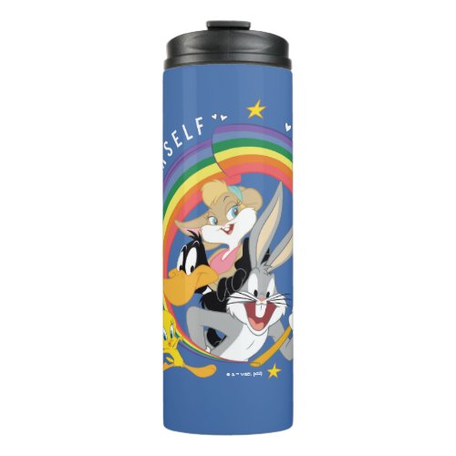 LOONEY TUNES _ Love Yourself Pride Badge Thermal Tumbler