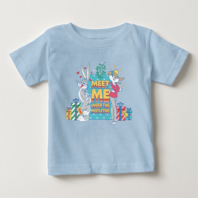 LOONEY TUNES™ | Meet Me Under the Mistletoe Baby T-Shirt (Front)