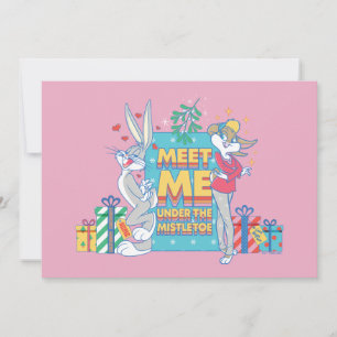 LOONEY TUNES™   Meet Me Under the Mistletoe Note Card